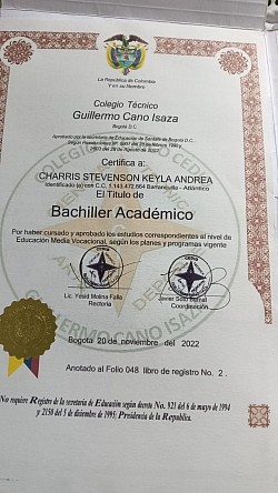 Diploma FALSO