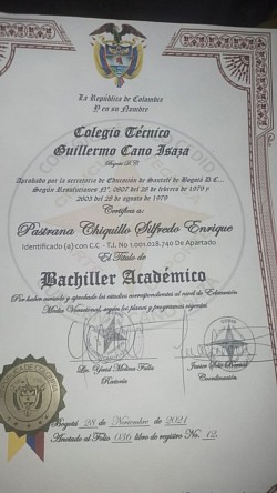Diploma Falso