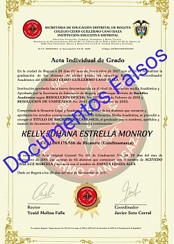 Acta de Grado FALSA