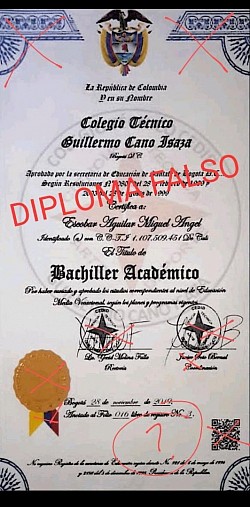 Documento FALSO